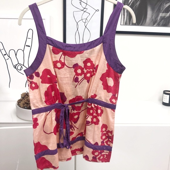 MARC JACOBS Cotton Floral Top - Picture 2 of 2